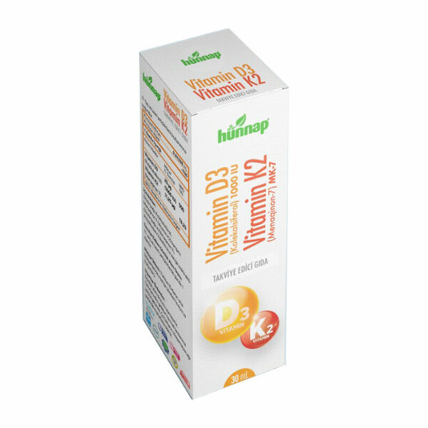 Jujube Vitamin D3+Vitamin K2 Food Supplement 30 ml