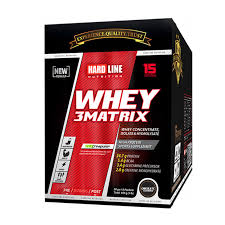 Hardline Whey 3Matrix Banana 30 g x 15 Pieces 450 g