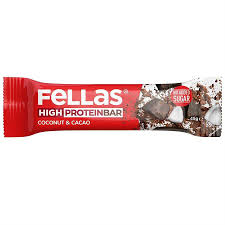 Fellas Coconut and Cocoa High Protein Bar 45 gr