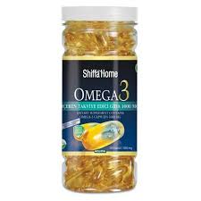 Shiffa Home Omega 3 Supplementary Food 100 Capsules