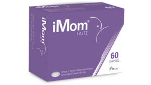 iMom Latte Omega 3 Supplementary Food 60 Capsules