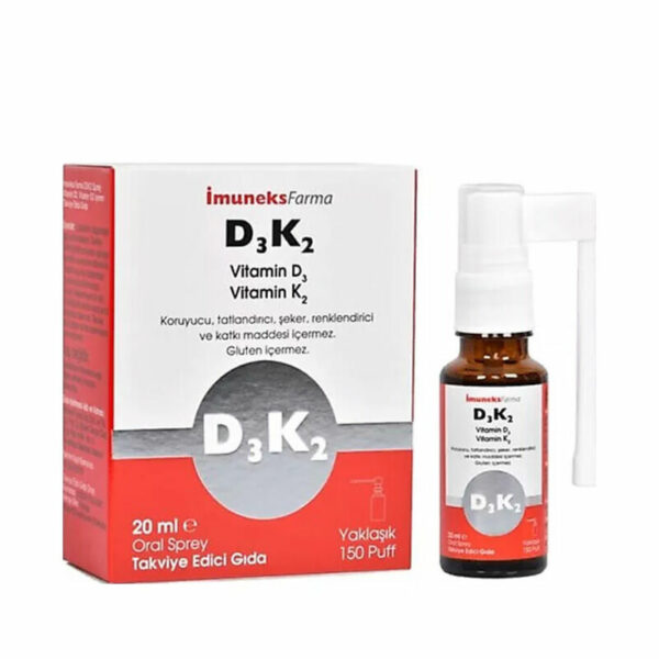 Imuneks D3 K2 Food Supplement 20 ml - Spray