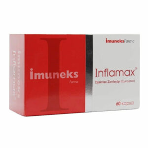 Introducing Imuneks Inflamax Optimized Turmeric 60 Capsules, a powerful and natural way to support your overall health and well-being.