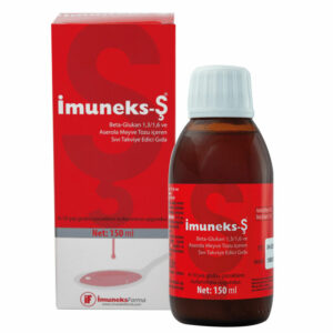 نقدم لكم إيمونيكس شراب 150 مل | Imuneks Plus، وهو وسيلة قوية ومريحة لتعزيز مستويات الفيتامينات والصحة لديك.