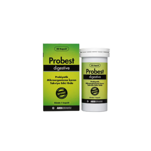 Introducing the Probest Digestive Probiotic Supplementary Food 20 Capsules, a powerful solution for supporting digestive health.