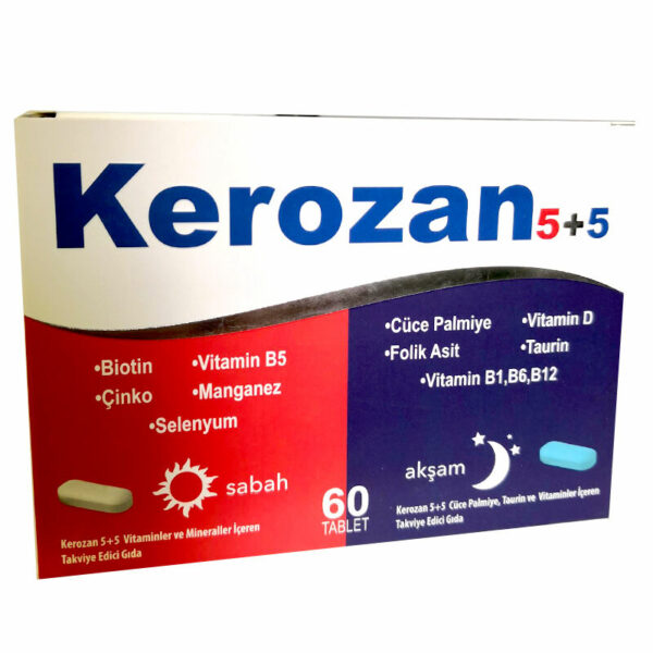 Kerozan Supplementary Food 5+5 - 60 Capsules