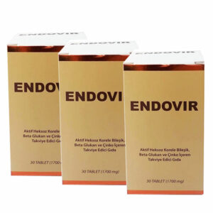 KRC Derma Endovir Supplementary Food 3x 30 Tablets New Formula