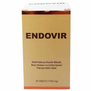 KRC Derma Endovir - New Formula - Food Supplement 30 Tablets