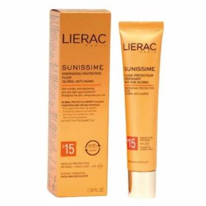 ليراك سونيسيم سائل الحماية المنشط بعامل حماية من الشمس SPF15، 40 مل | Lierac