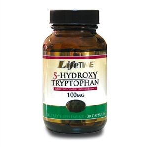 Introducing Lifetime 5-Hydroxy Tryptophan 100 mg 30 Capsules, a natural supplement designed to support overall health and well-being.