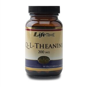 Lifetime Q-L-Theanine 200 mg 30 Capsules