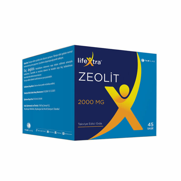 LifeXtra ZEOLITE Zeolite Sachet Supplementary Food 45 Sachets