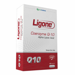 Introducing Ligone Coenzyme Q-10 Alpha Lipoic Acid 45 Capsules, a powerful supplement designed to support your overall health and well-being.