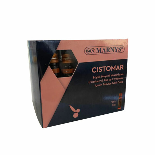 Introducing Marnys Cistomar Cranberry 20 Vials 10 ml, a powerful supplement designed to support your overall health and well-being.