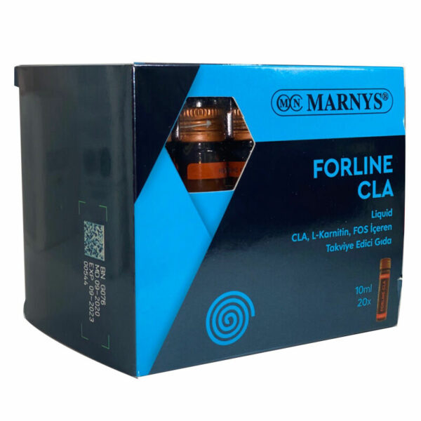 Introducing Marnys Forline CLA Liquid 10 ml 20 Ampoules, a powerful addition to your vitamin and health routine.