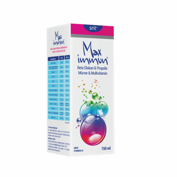 Max Immun Multivitamin Food Supplement 150 ml - Syrup