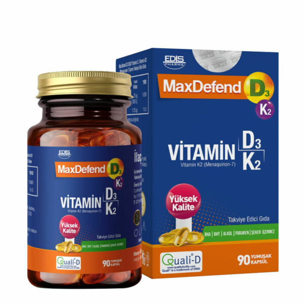 MaxDefend Food Supplement 90 Soft Capsules