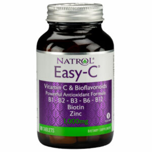 Natrol Easy-C 1000 Mg Food Supplement 60 Tablets