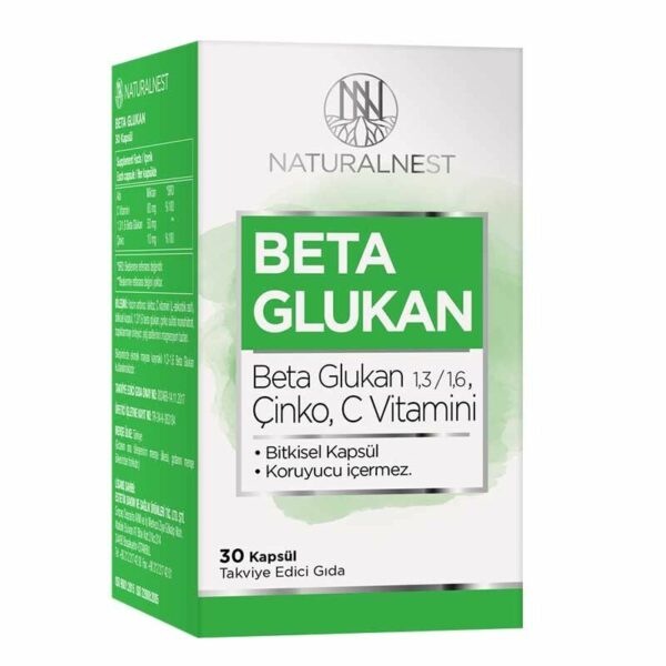 Naturalnest Beta Glucan 30 Hard Capsules