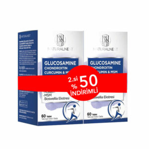 NaturalNest Glucosamine Chondroitin MSM 60 Tablet x 2 Pieces