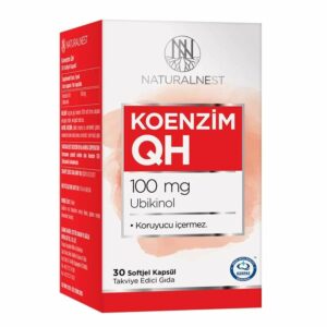 Introducing the Naturalnest Coenzyme QH 30 Soft Capsule, a potent supplement designed to support overall health and well-being.