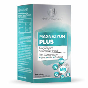 Naturalnest Magnesium Plus Food Supplement 30 Tablets