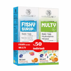 Naturalnest Multy Fish Oil 150 ml + Fishy Syrup Fish Oil 150 ml