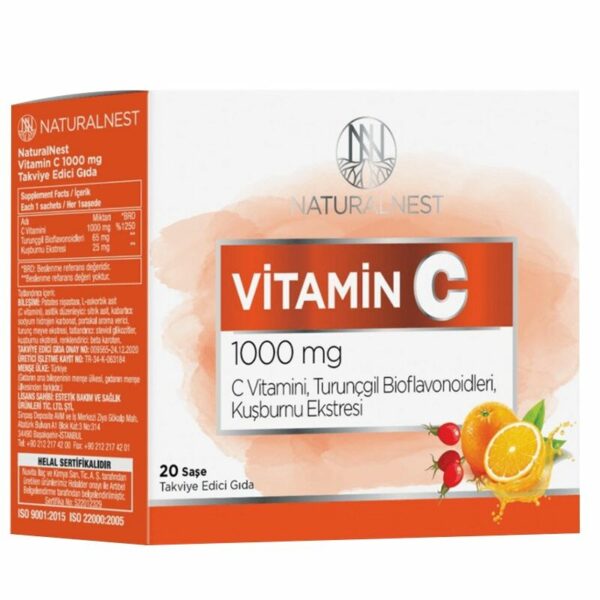 Naturalnest Vitamin C 1000 mg 20 sachets