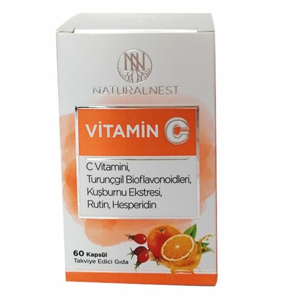 Naturalnest Vitamin C Supplementary Food 60 Capsules