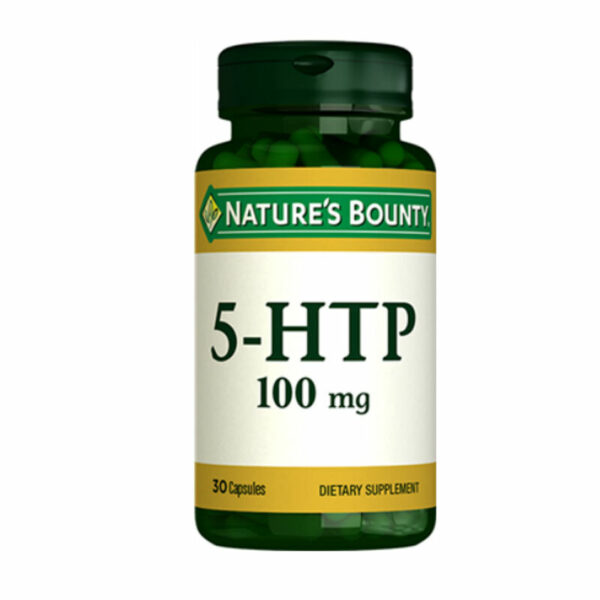 مكمل غذائي ناتشرز باونتي 5-HTP، 30 كبسولة | Natures Bounty