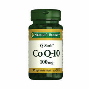 Natures Bounty Coenzyme Q-10 100mg Food Supplement 30 Gelatin Capsules