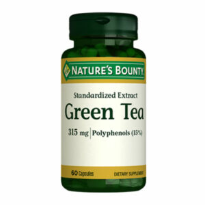 Natures Bounty Green Tea 315 mg. Food Supplement 60 Capsules