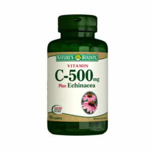 Natures Bounty Vitamin C-500 mg Plus Echinacea Food Supplement 100 Tablets