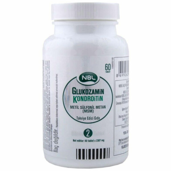 Introducing the NBL Glucosamine Chondroitin MSM 60 Tablets, a powerful and effective way to support your joint health.