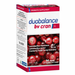 NBT Pharmaceuticals Duobalance Bv Cran Supplement Food 14 Capsules