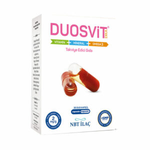 NBT Pharmaceuticals Duosvit DHA Supplementary Food 30 Capsules