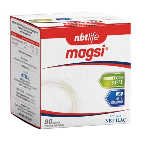 NBT Pharmaceuticals Magsi Psf Supplement Food 90 Capsules