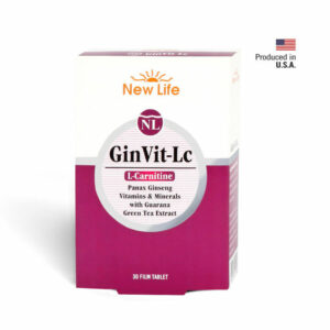 New Life GinVit-Lc Food Supplement 30 Tablets