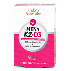 New Life Mena K2+D3 Food Supplement 30 Capsules