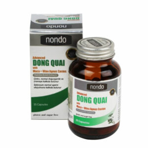 Introducing the Nondo Vitamins Advanced Dong Quai 35 Capsules, a powerful supplement to support your overall health and wellbeing.