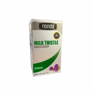 Introducing Nondo Vitamins Milk Thistle 30 Capsules, your essential solution for liver health and detox support.