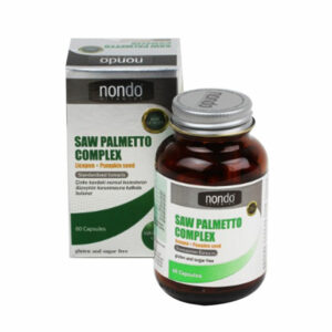 Nondo Vitamins Saw Palmetto Complex 60 Capsules