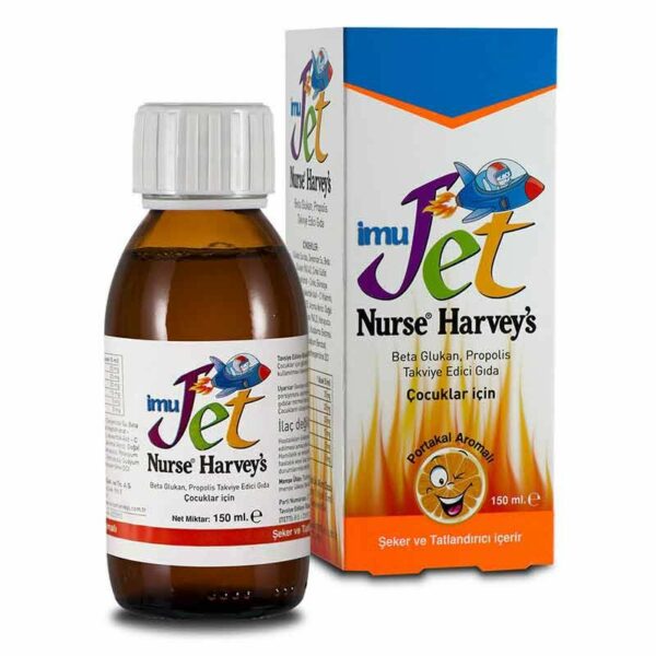 Introducing Nurse Harvey′s Imujet Syrup 150 ml, a powerful vitamin health supplement designed to support your overall well-being.