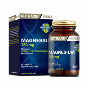 Nutraxin Magnesium Citrate 250 mg Food Supplement 60 Tablets