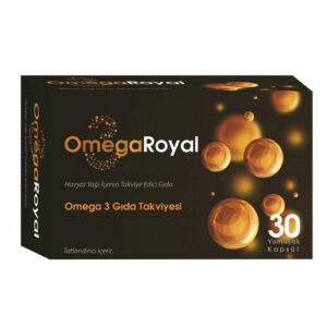 Introducing the Omega Royal Omega 3 Supplementary Food 30 Soft Capsules, a powerful addition to your daily health routine.