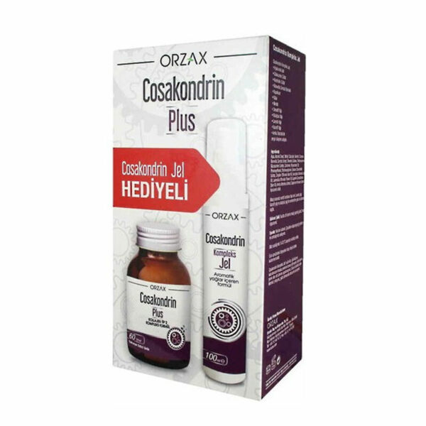 Orzax Cosakondrin Plus 60 Tablets | Cosachondrin Gel 100ml GIFT