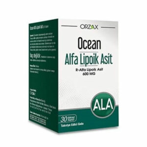 Orzax Ocean Alpha Lipoic Acid 600 mg 30 Tablets