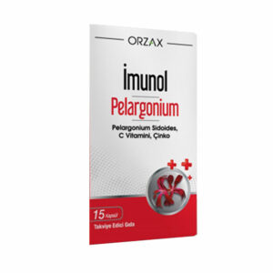 Orzax Ocean Imunol Pelargonium Supplementary Food 15 Capsules