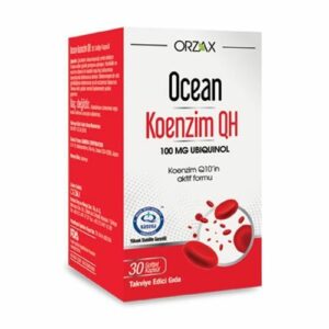 Introducing Orzax Ocean Coenzyme QH 30 Capsules, a reliable source of essential vitamins for your overall health and wellness.