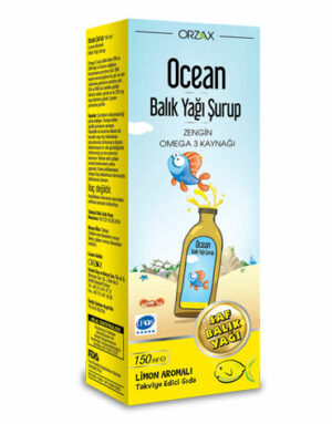 Orzax Ocean Omega3 Syrup 150 ml - Lemon